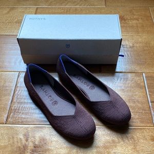 Rothy’s flat in brown size 9.5